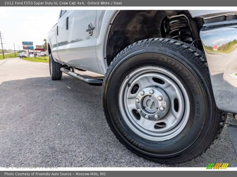 Oxford White / Steel 2012 Ford F350 Super Duty XL Crew Cab 4x4