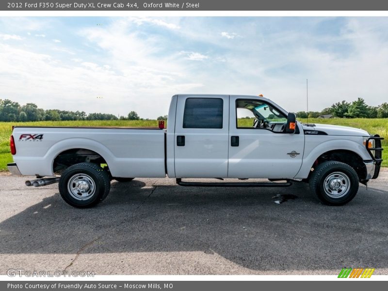 Oxford White / Steel 2012 Ford F350 Super Duty XL Crew Cab 4x4