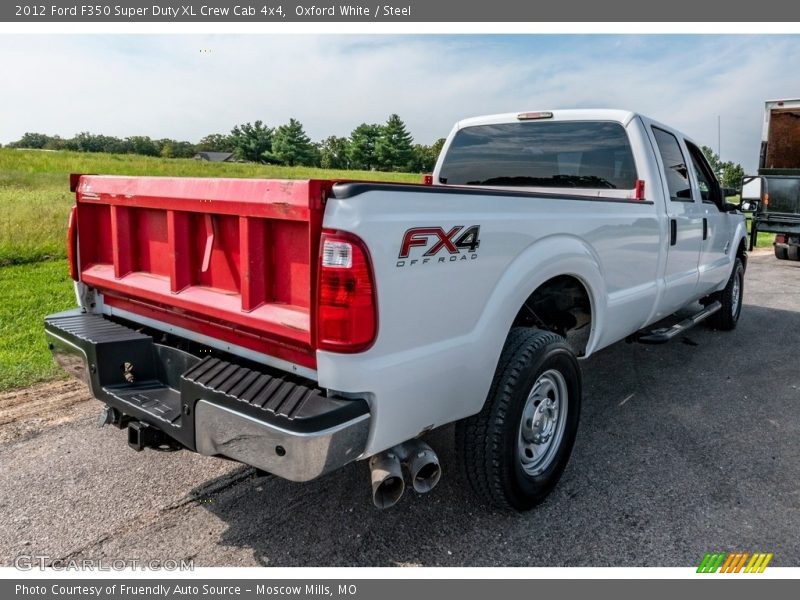 Oxford White / Steel 2012 Ford F350 Super Duty XL Crew Cab 4x4