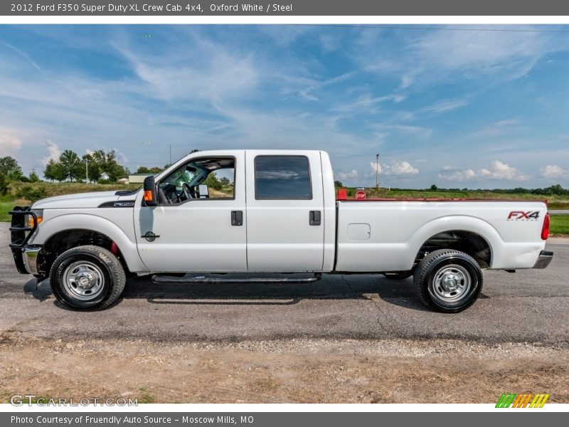 Oxford White / Steel 2012 Ford F350 Super Duty XL Crew Cab 4x4