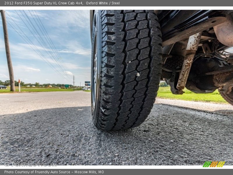 Oxford White / Steel 2012 Ford F350 Super Duty XL Crew Cab 4x4