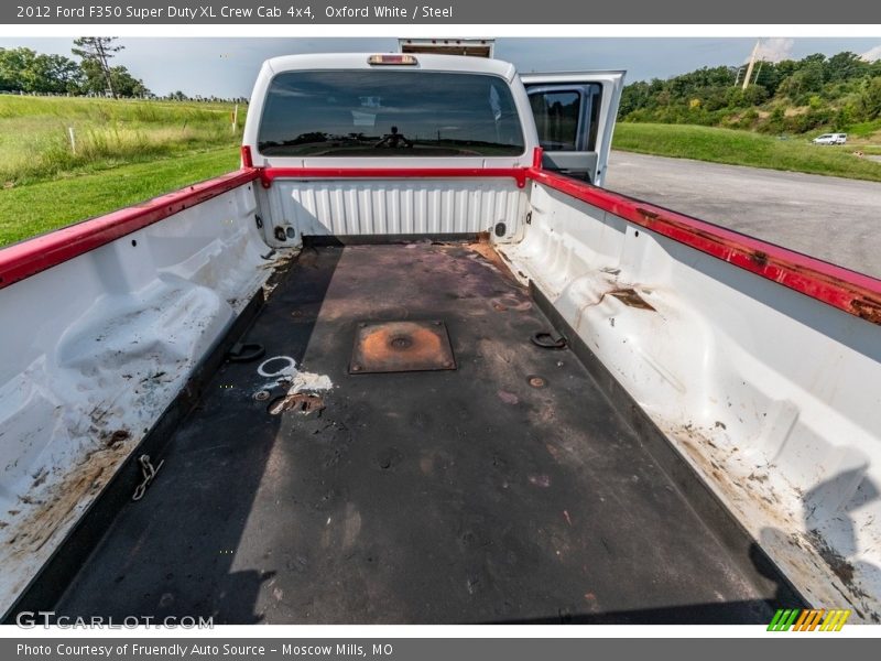 Oxford White / Steel 2012 Ford F350 Super Duty XL Crew Cab 4x4
