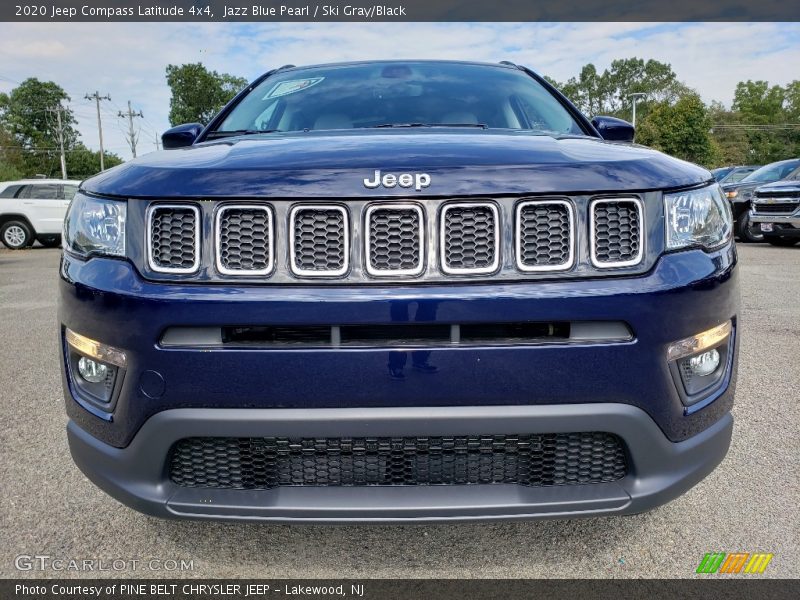Jazz Blue Pearl / Ski Gray/Black 2020 Jeep Compass Latitude 4x4