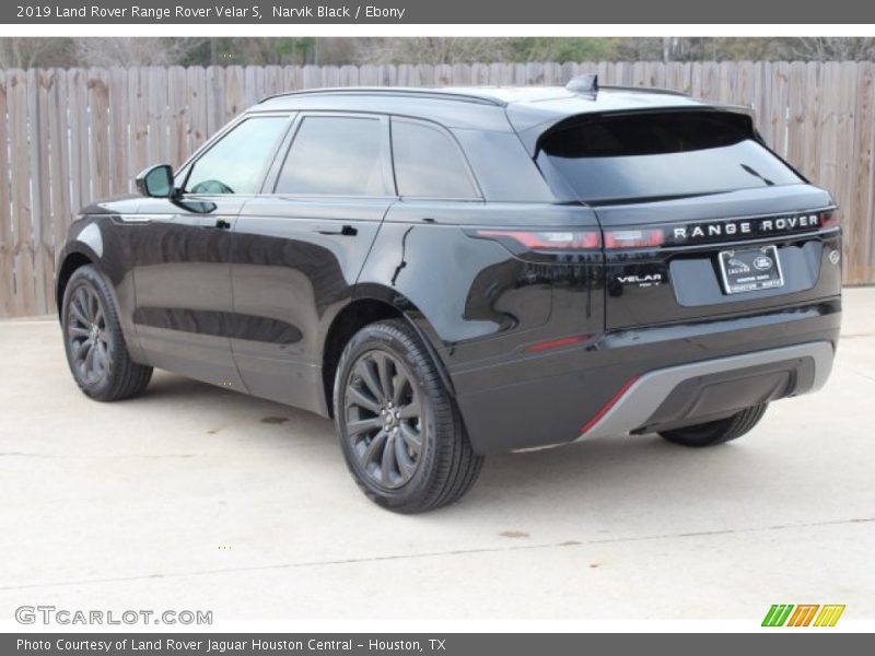 Narvik Black / Ebony 2019 Land Rover Range Rover Velar S