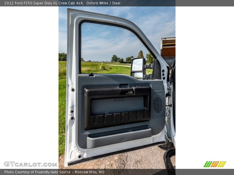 Oxford White / Steel 2012 Ford F350 Super Duty XL Crew Cab 4x4