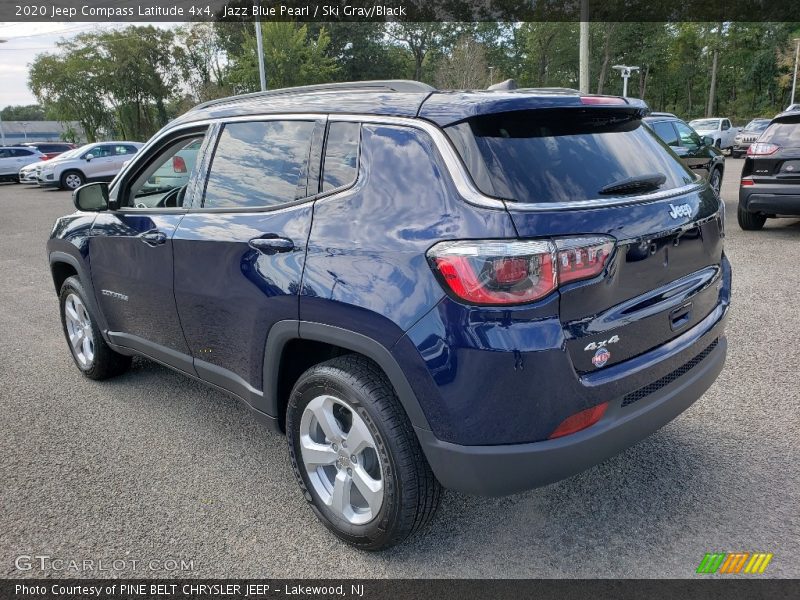 Jazz Blue Pearl / Ski Gray/Black 2020 Jeep Compass Latitude 4x4