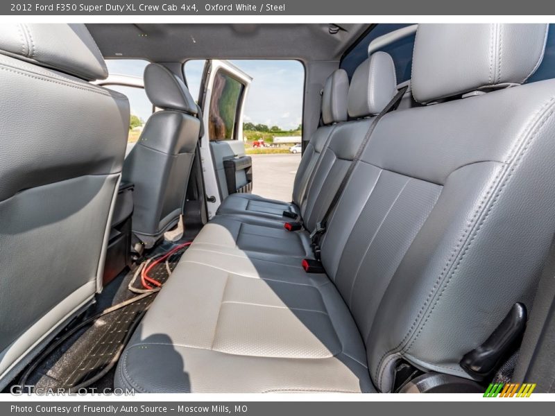 Oxford White / Steel 2012 Ford F350 Super Duty XL Crew Cab 4x4