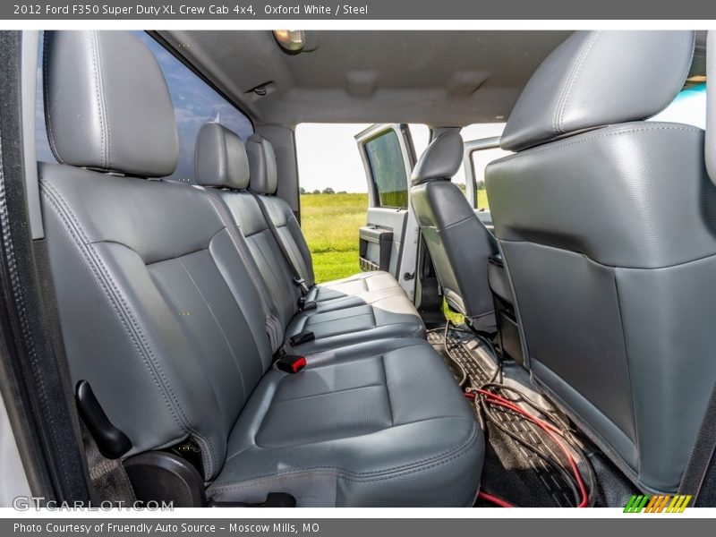 Oxford White / Steel 2012 Ford F350 Super Duty XL Crew Cab 4x4