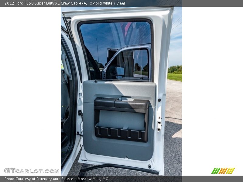 Oxford White / Steel 2012 Ford F350 Super Duty XL Crew Cab 4x4