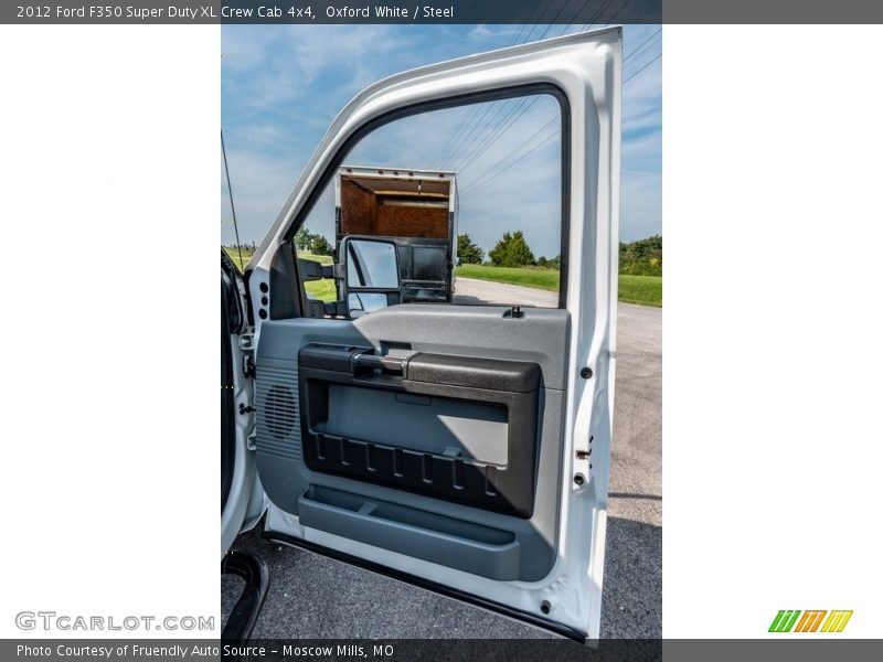 Oxford White / Steel 2012 Ford F350 Super Duty XL Crew Cab 4x4