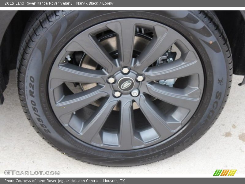 Narvik Black / Ebony 2019 Land Rover Range Rover Velar S