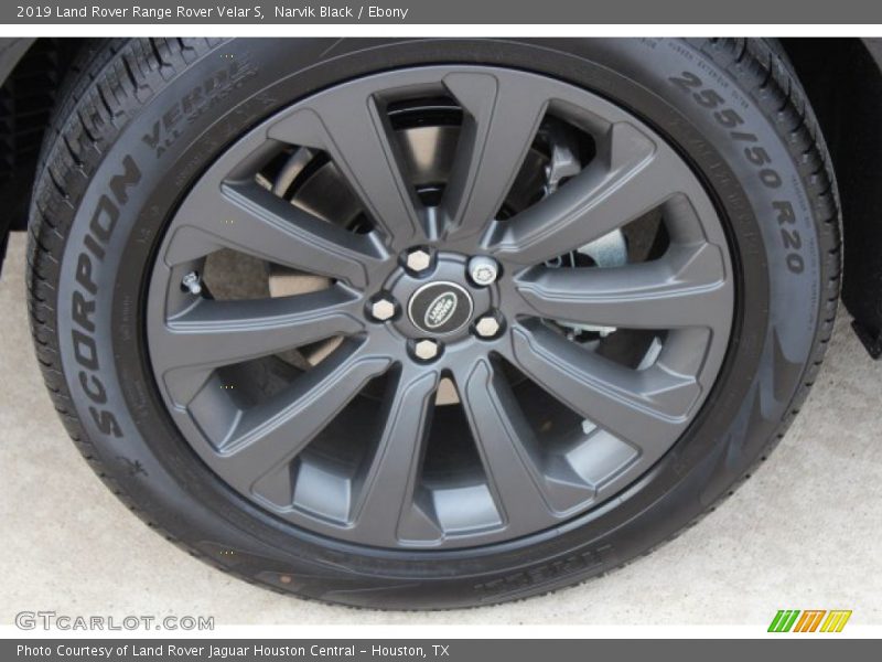 Narvik Black / Ebony 2019 Land Rover Range Rover Velar S