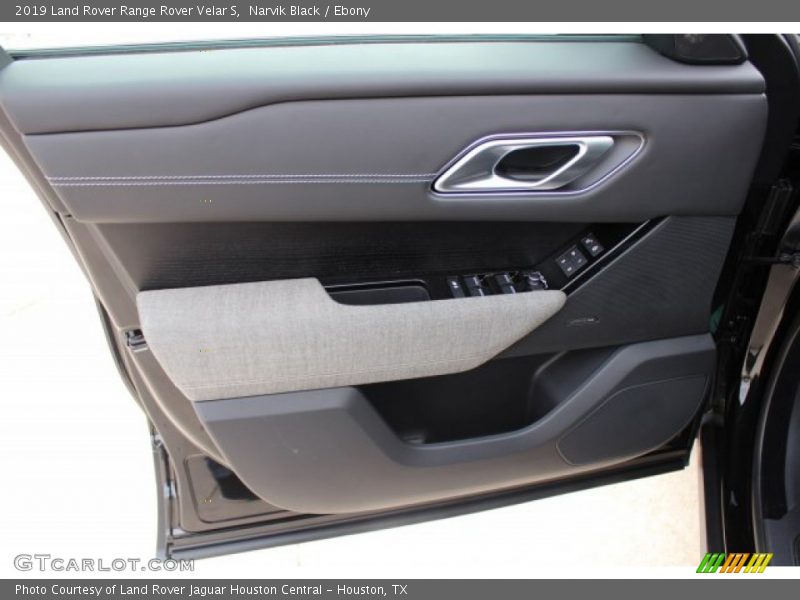 Narvik Black / Ebony 2019 Land Rover Range Rover Velar S