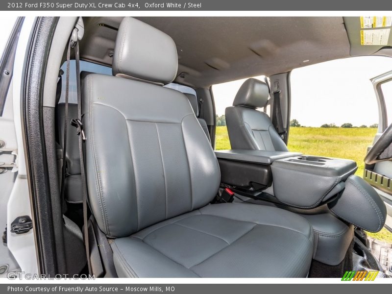 Oxford White / Steel 2012 Ford F350 Super Duty XL Crew Cab 4x4