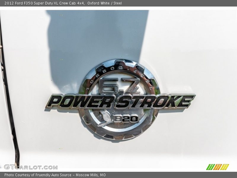 Oxford White / Steel 2012 Ford F350 Super Duty XL Crew Cab 4x4