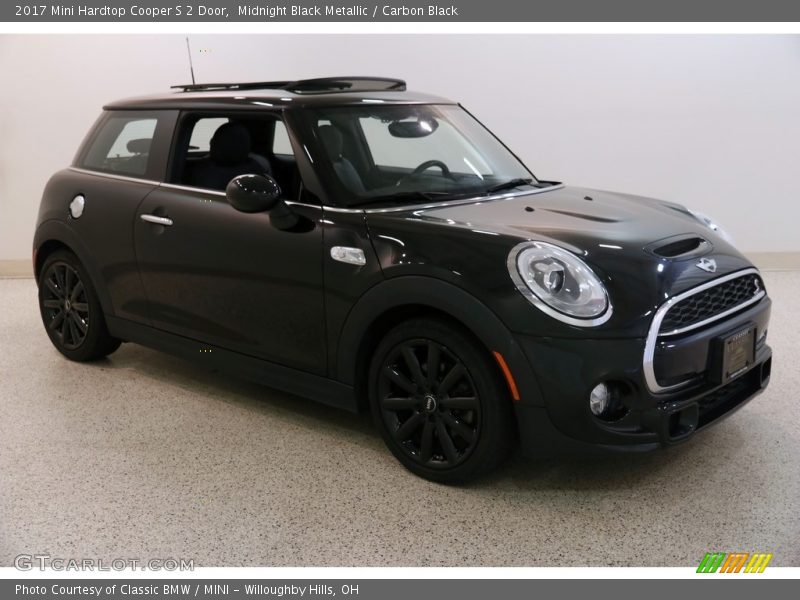 Midnight Black Metallic / Carbon Black 2017 Mini Hardtop Cooper S 2 Door