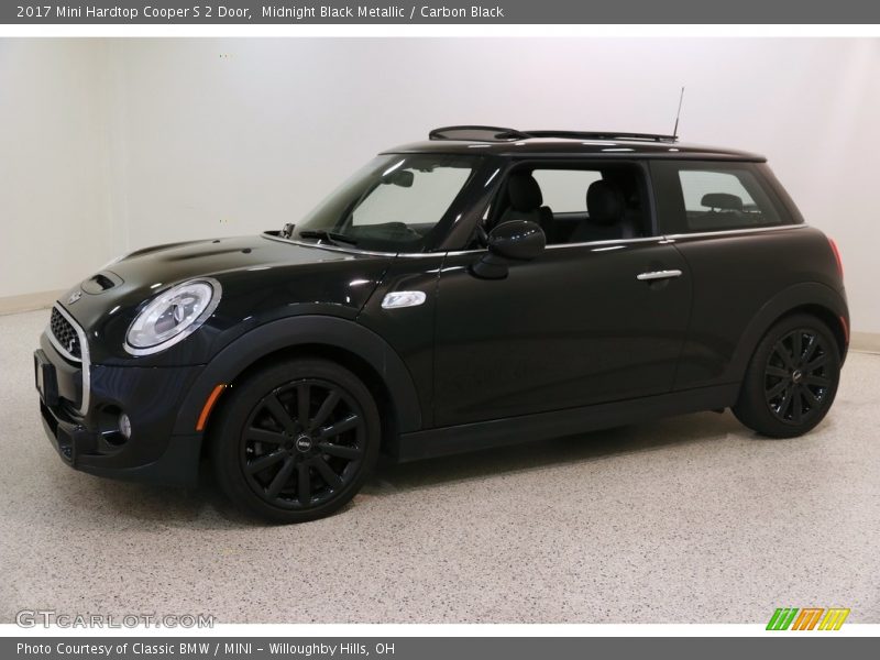 Midnight Black Metallic / Carbon Black 2017 Mini Hardtop Cooper S 2 Door