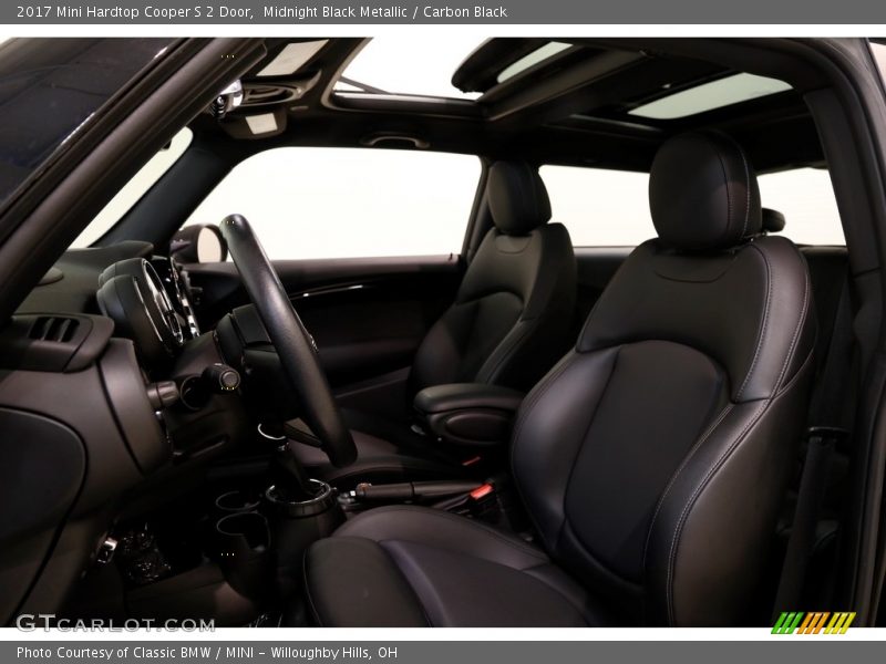 Midnight Black Metallic / Carbon Black 2017 Mini Hardtop Cooper S 2 Door