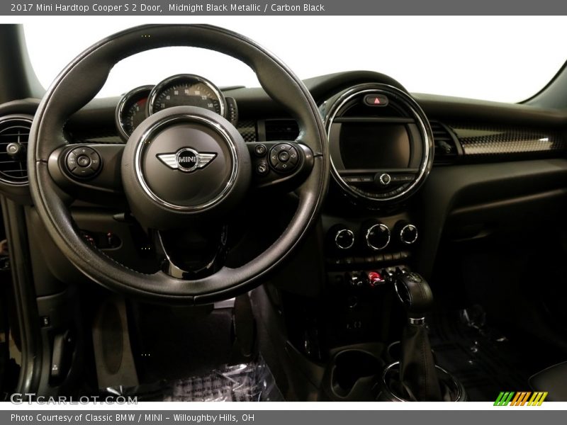 Midnight Black Metallic / Carbon Black 2017 Mini Hardtop Cooper S 2 Door