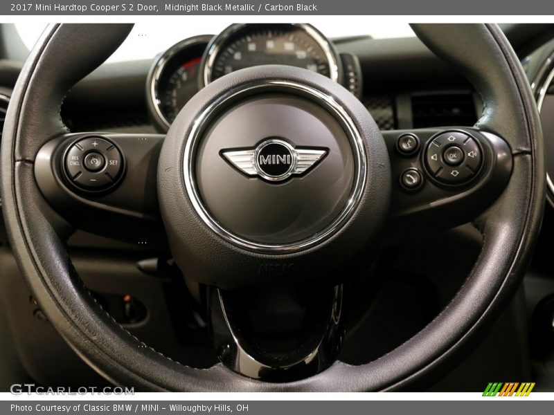 Midnight Black Metallic / Carbon Black 2017 Mini Hardtop Cooper S 2 Door