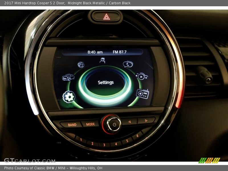 Midnight Black Metallic / Carbon Black 2017 Mini Hardtop Cooper S 2 Door