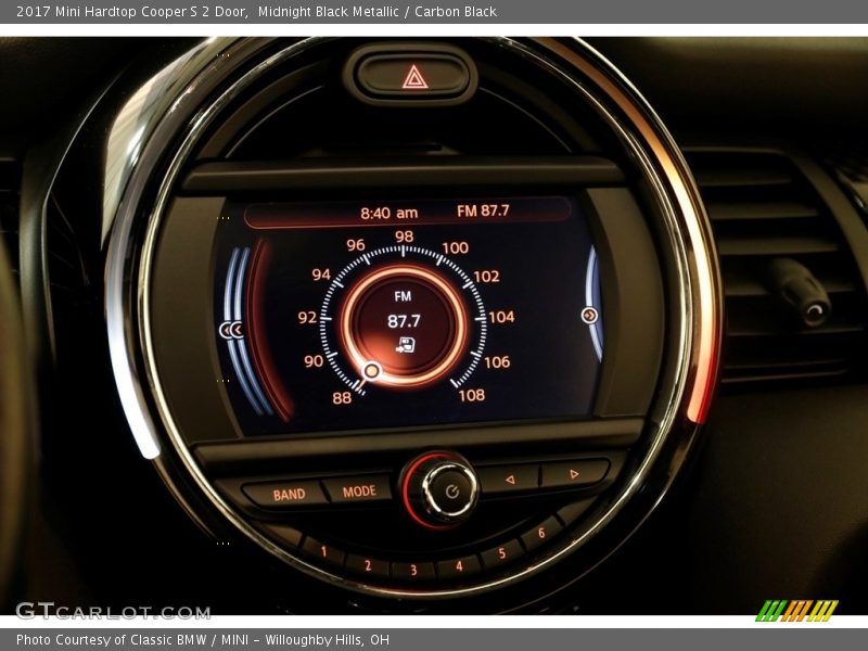 Midnight Black Metallic / Carbon Black 2017 Mini Hardtop Cooper S 2 Door