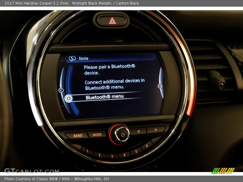 Midnight Black Metallic / Carbon Black 2017 Mini Hardtop Cooper S 2 Door