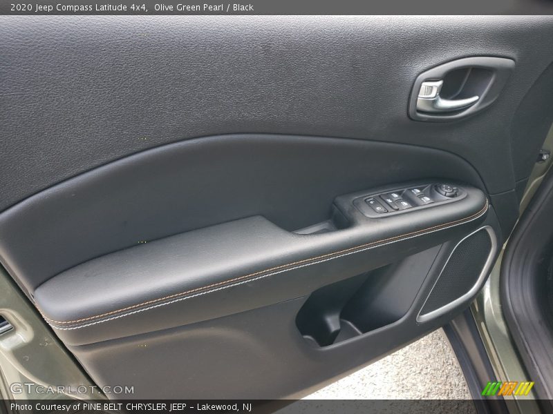 Olive Green Pearl / Black 2020 Jeep Compass Latitude 4x4