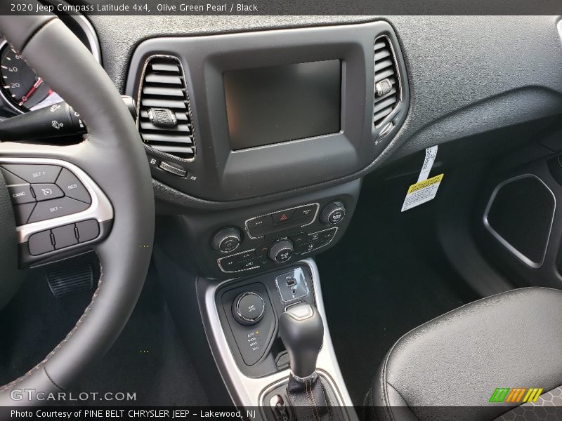 Olive Green Pearl / Black 2020 Jeep Compass Latitude 4x4