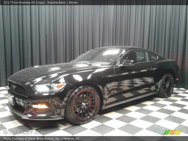 Shadow Black / Ebony 2017 Ford Mustang V6 Coupe