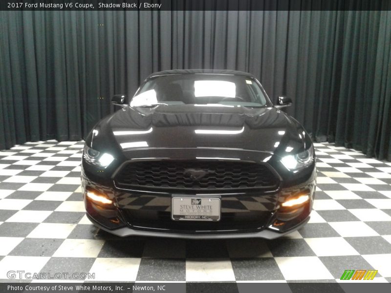 Shadow Black / Ebony 2017 Ford Mustang V6 Coupe