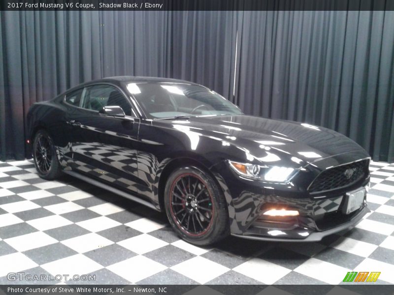 Shadow Black / Ebony 2017 Ford Mustang V6 Coupe
