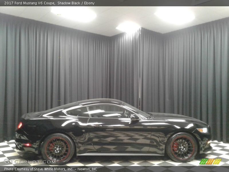 Shadow Black / Ebony 2017 Ford Mustang V6 Coupe
