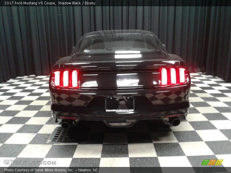 Shadow Black / Ebony 2017 Ford Mustang V6 Coupe