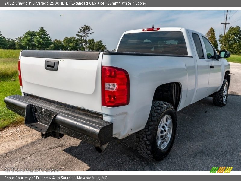 Summit White / Ebony 2012 Chevrolet Silverado 2500HD LT Extended Cab 4x4