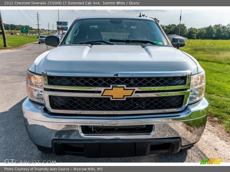 Summit White / Ebony 2012 Chevrolet Silverado 2500HD LT Extended Cab 4x4