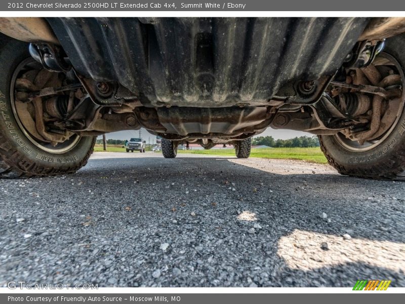Summit White / Ebony 2012 Chevrolet Silverado 2500HD LT Extended Cab 4x4