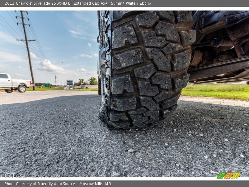 Summit White / Ebony 2012 Chevrolet Silverado 2500HD LT Extended Cab 4x4