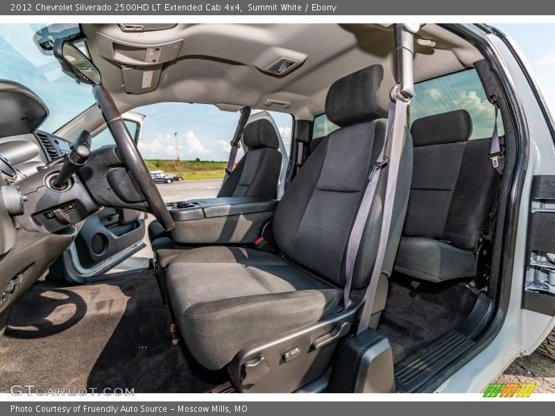 Summit White / Ebony 2012 Chevrolet Silverado 2500HD LT Extended Cab 4x4