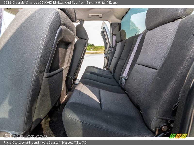 Summit White / Ebony 2012 Chevrolet Silverado 2500HD LT Extended Cab 4x4