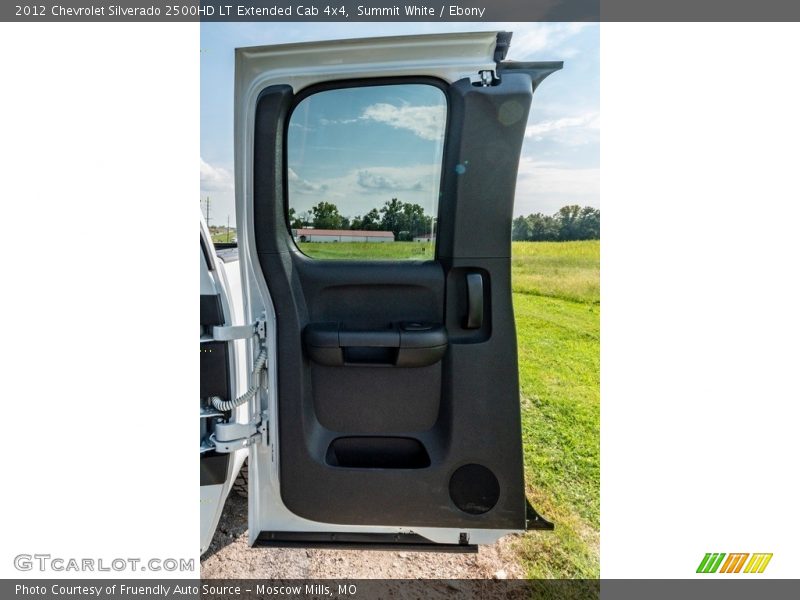 Summit White / Ebony 2012 Chevrolet Silverado 2500HD LT Extended Cab 4x4