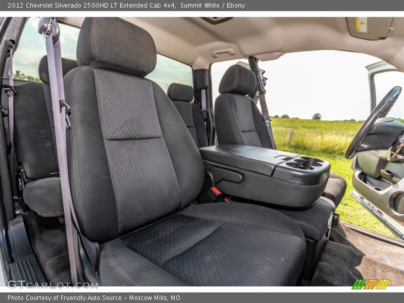 Summit White / Ebony 2012 Chevrolet Silverado 2500HD LT Extended Cab 4x4