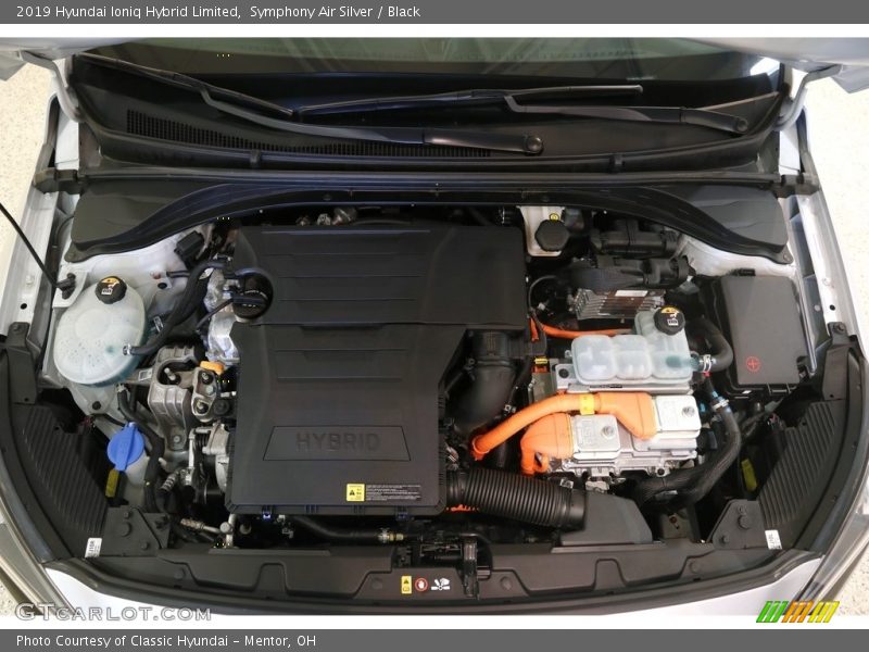 2019 Ioniq Hybrid Limited Engine - 1.6 Liter DOHC 16-Valve D-CVVT 4 Cylinder Gasoline/Electric Hybrid