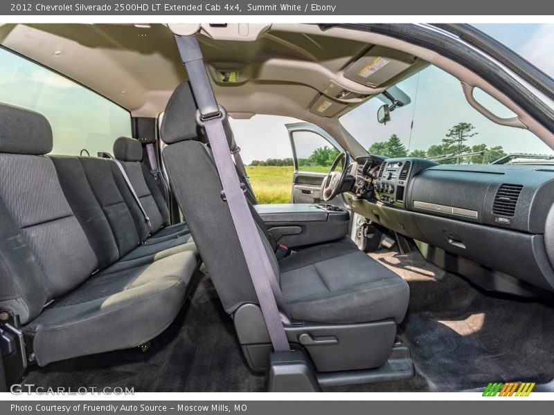 Summit White / Ebony 2012 Chevrolet Silverado 2500HD LT Extended Cab 4x4