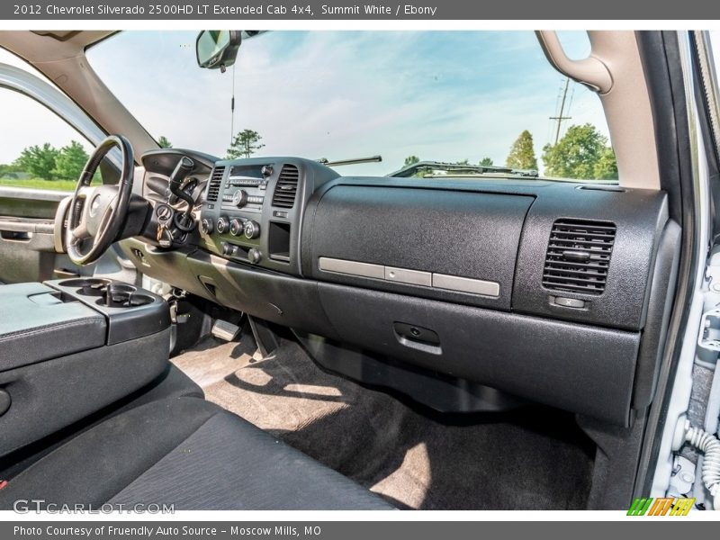 Summit White / Ebony 2012 Chevrolet Silverado 2500HD LT Extended Cab 4x4