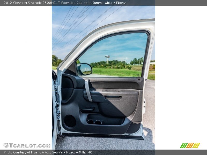Summit White / Ebony 2012 Chevrolet Silverado 2500HD LT Extended Cab 4x4