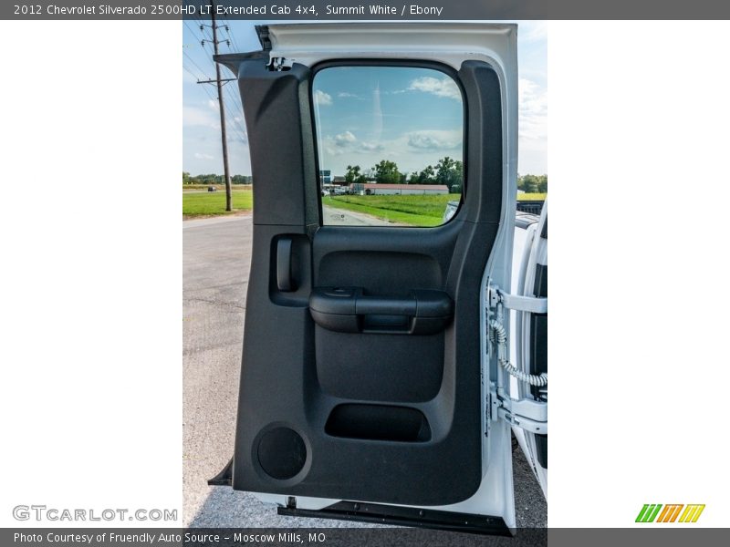 Summit White / Ebony 2012 Chevrolet Silverado 2500HD LT Extended Cab 4x4