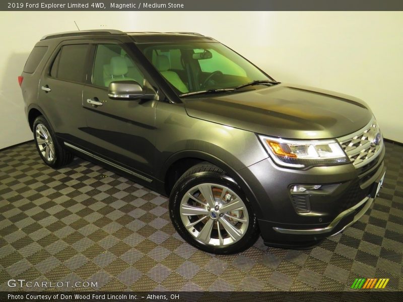 Magnetic / Medium Stone 2019 Ford Explorer Limited 4WD