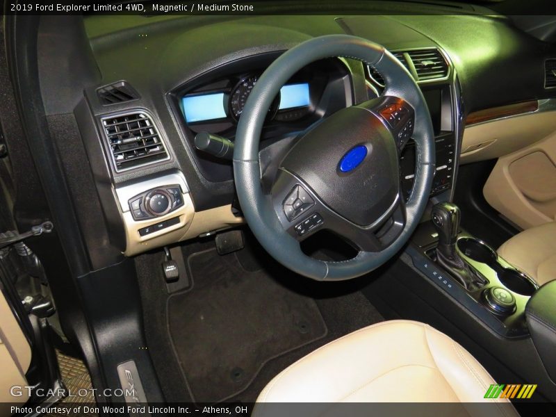 Magnetic / Medium Stone 2019 Ford Explorer Limited 4WD
