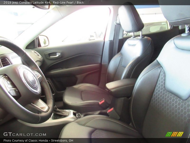Red-Line Pearl / Black 2019 Jeep Compass Latitude 4x4